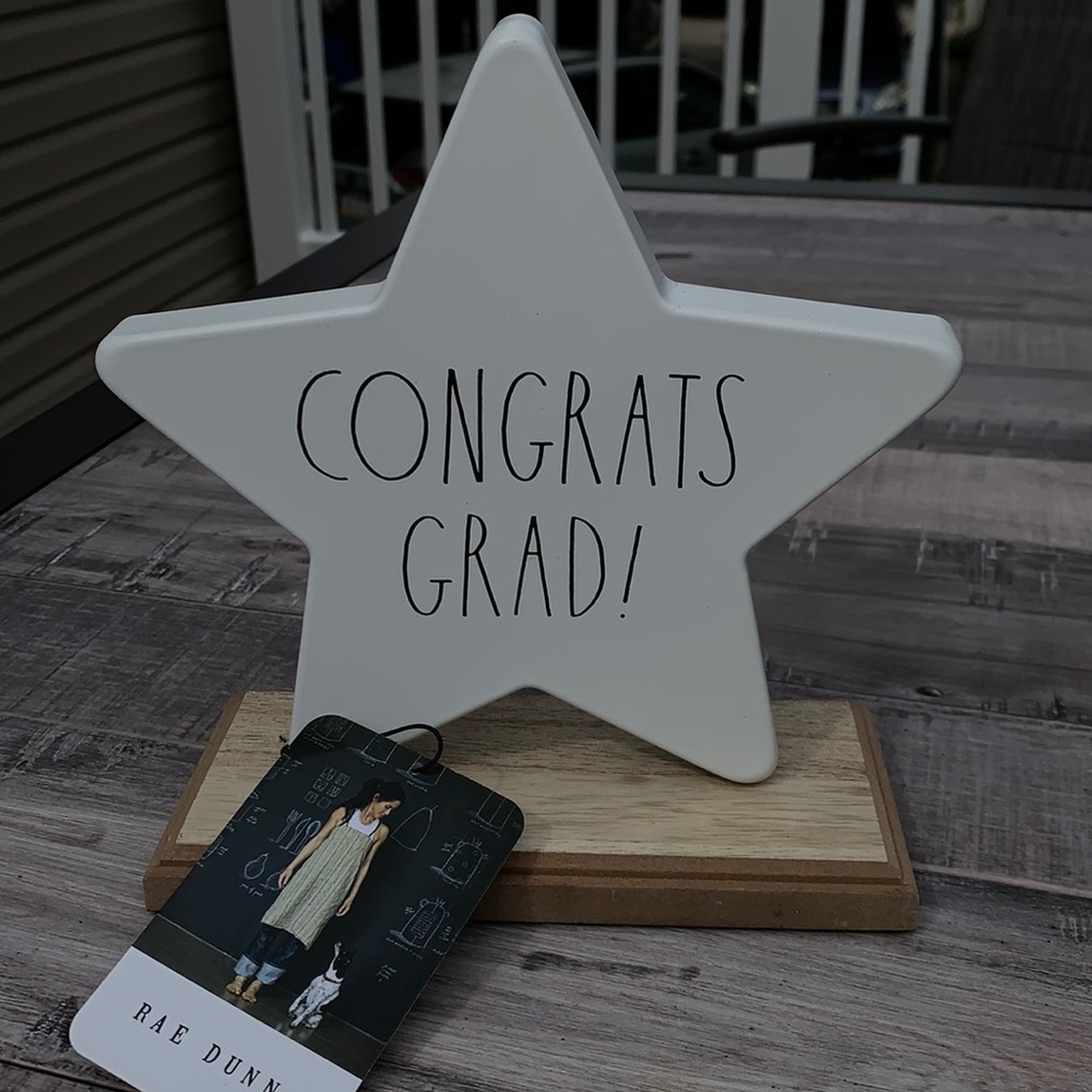 Rae Dunn Congrats Grad!